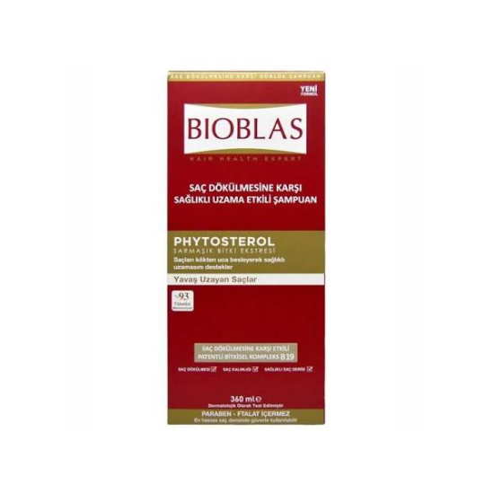 Bioblas Saç Dökülmesine Karşı Sağlıklı Uzama Etkili Şampuan 360 ml