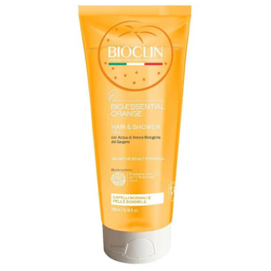 Bioclin Bio-Essential Orange Hair Shower Gel 200 ml - 1