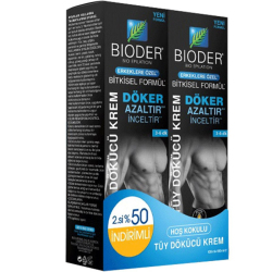 Bioder - Bioder Tüy Dökücü Krem Erkek 100 ML 2li Bioder - Bioder Tüy Dökücü Krem Erkek 100 ML 2li
