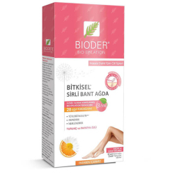 Bioder Vücut İçin Sirli Ağda Bandı 12 li - Bioder