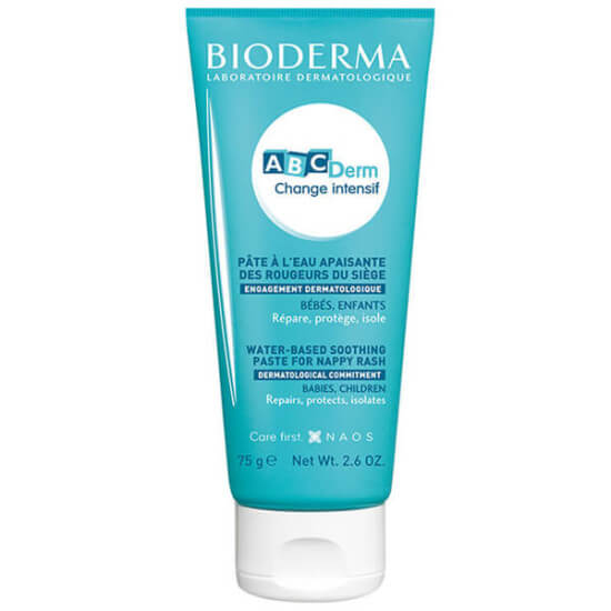 Bioderma ABCDerm Change Intensive pişik kremi 75 ml çinko oksit ve D pantenol içeren kokusuz bebek bakım kremi- 1