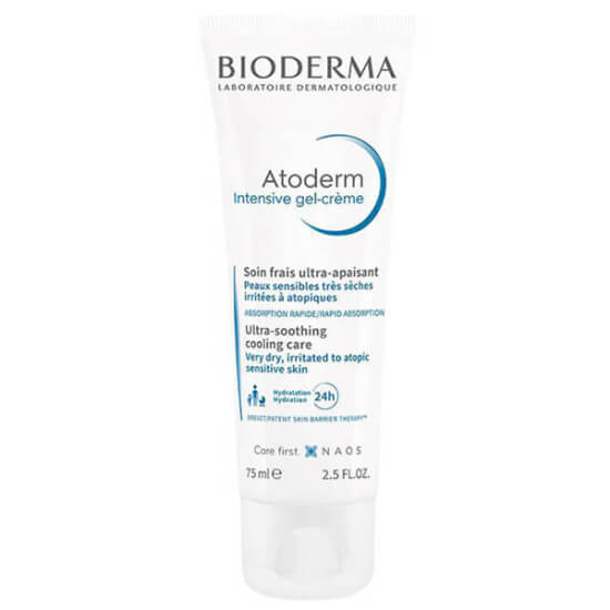 Bioderma Atoderm Intensive Gel Cream 75 ml kuru hassas atopik ciltler için yoğun nemlendirici yatıştırıcı jel krem- 1