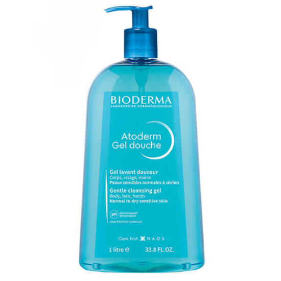 Bioderma Atoderm Shower Gel 1000 ml nemlendirici duş jeli, çok kuru atopik cilt, gliserin gliseril oleat, sabunsuz- 1