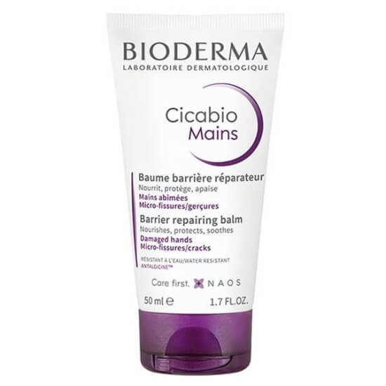 Bioderma Cicabio Hand Cream 50 ml suya dayanıklı el kremi hyaluronik asitli kuruluk ve gerginlik karşıtı- 1