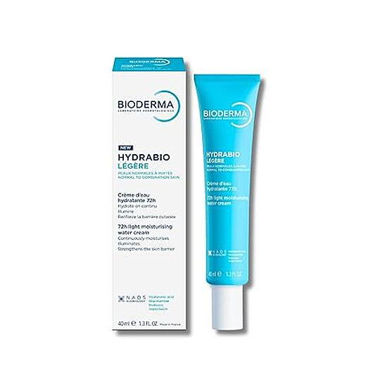 Bioderma Hydrabio Nemlendirici Jel Krem 40 ml normal karma yağlı ciltler için hafif su bazlı nemlendirici