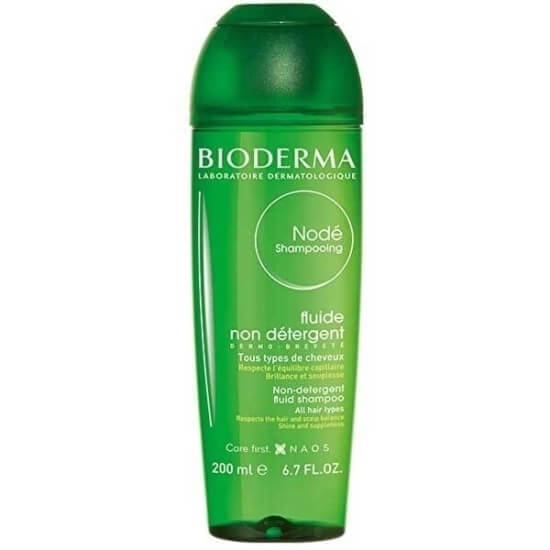 Bioderma Node Fluid Shampoo 200 ml deterjan içermeyen akışkan şampuan tüm saç tipleri nazik temizlik DAF kompleksi- 1