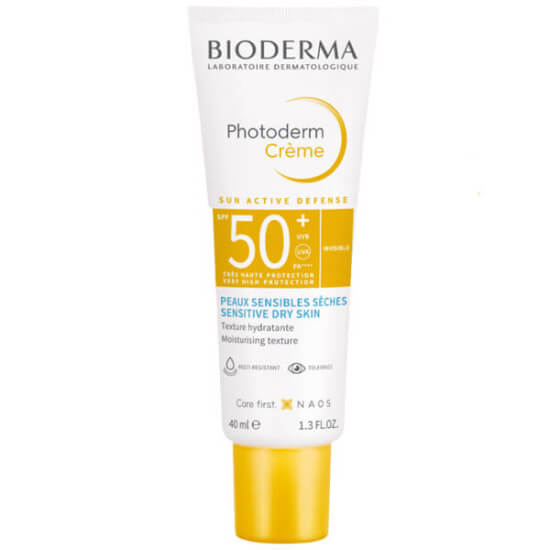 Bioderma Photoderm Krem SPF 50 40 ml renksiz parfümsüz güneş kremi UVA UVB koruma suya dayanıklı normal hassas cilt- 1