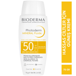 Bioderma - Bioderma Photoderm Mineral Fluide Spf 50 75 gr Bioderma - Bioderma Photoderm Mineral Fluide Spf 50 75 gr