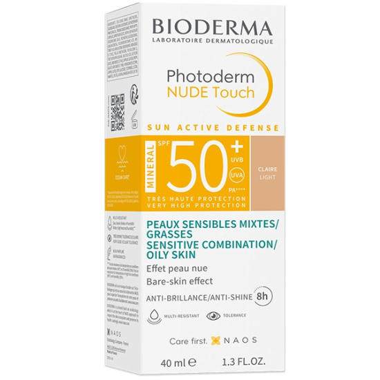 Bioderma Photoderm Nude Touch Light SPF 50 40 ML Renkli Güneş Kremi - 4