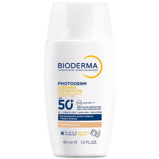 Bioderma Photoderm Xdefense SPF50+ Light 40 ml renkli güneş kremi UVA UVB koruma hassas cilt cilt tonunu eşitleme- 1