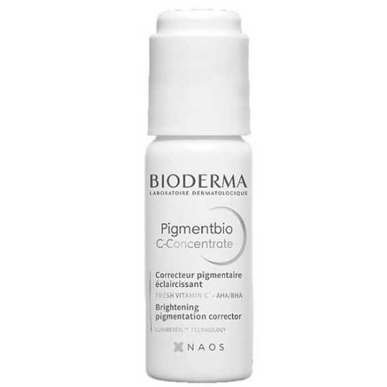 Bioderma Pigmentbio C Concentrate 15 ml C vitaminli gece serumu leke karşıtı aydınlatıcı peeling etkili hassas ciltler- 1
