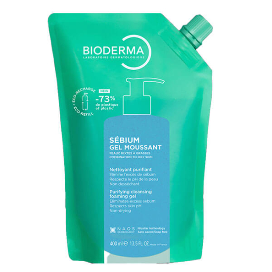  Bioderma Sebium Foaming Gel Refill 400 ml - 1