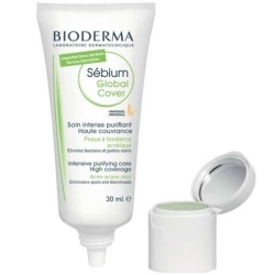 Bioderma - Bioderma Sebium Global Cover 30 ML Yağlı Ciltler İçin Renkli Matlaştırıcı Bioderma - Bioderma Sebium Global Cover 30 ML Yağlı Ciltler İçin Renkli Matlaştırıcı