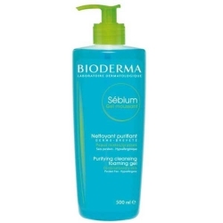 Bioderma - Bioderma Sebium Foaming Jel 500 ML Yağlı Ciltler İçin Yüz Temizleme Jeli Bioderma - Bioderma Sebium Foaming Jel 500 ML Yağlı Ciltler İçin Yüz Temizleme Jeli