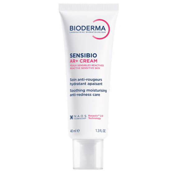 Bioderma Sensibio AR+ nemlendirici krem 40 ml tüp, kızarıklığa eğilimli hassas ciltler için yatıştırıcı nem desteği- 1