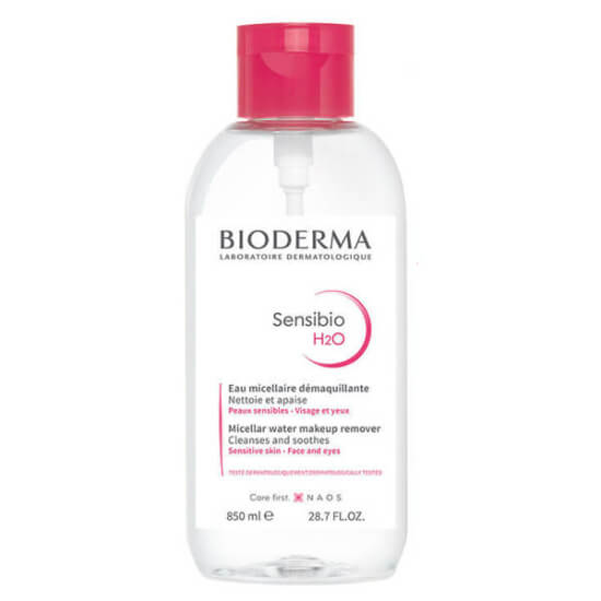 Bioderma Sensibio H2O misel makyaj temizleme suyu 850 ml hassas cilt için durulama gerektirmez D.A.F patentli- 1