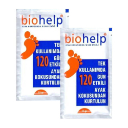 Biohelp Ayak Tozu 15 gr x 2 - Biohelp