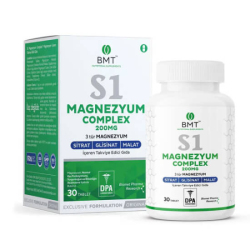 Biomet S1 Magnezyum Complex Sitrat Malat Glisinat 30 Tablet - Biomet