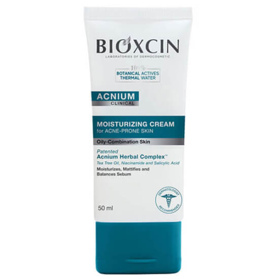 Bioxcin Acnium sebum dengeleyici nemlendirici krem 50 ml termal su niasinamid pantenol çay ağacı yağı zerdeçal- 1