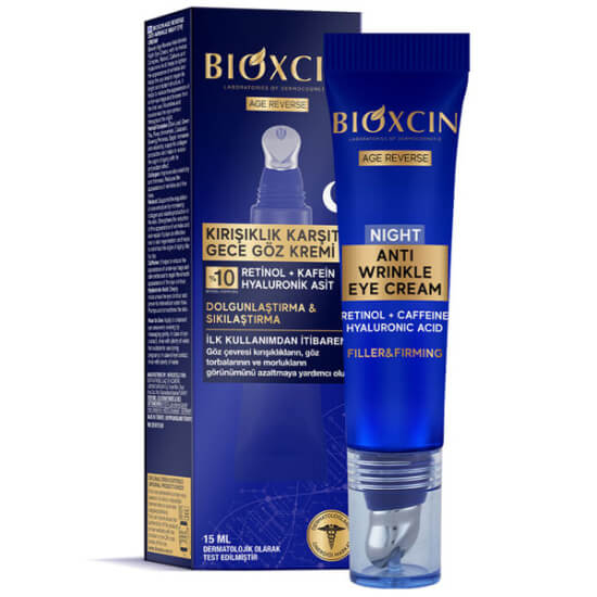  Bioxcin Age Reverse Kırışıklık Karşıtı Gece Göz Kremi 15 ml - 1