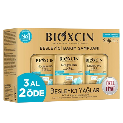  Bioxcin Besleyici Yağlar Şampuan 300 ml 3 Al 2 Öde - 1