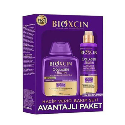 Bioxcin Collagen + Biotin Avantaj Paketi Şampuan 300 ml + Saç Kremi 200 ml - Bioxcin