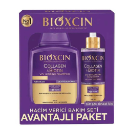 Bioxcin Collagen Biotin Avantaj Paketi Şampuan 300 ml Serum 100 ml