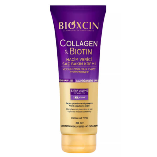  Bioxcin Collagen Biotin Hacim Verici Saç Bakım Kremi 250 ml - 1