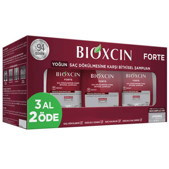 Bioxcin Forte dökülme önleyici şampuan 300 ml saç köklerini güçlendiren vitamin ve mineral içerikli tüm saç tiplerine uygun- 1