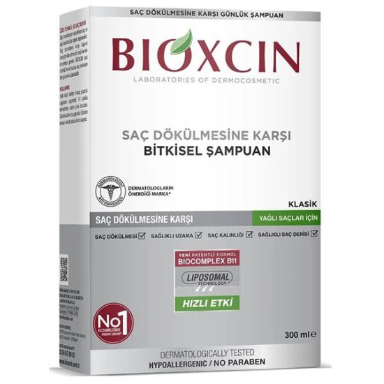 Bioxcin Genesis Saç Dökülmesine Karşı Şampuan 300 ml Yağlı Saçlar için - 1