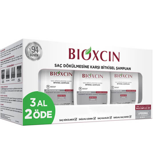 Bioxcin Genesis dökülme önleyici şampuan 300 ml 3 adet 3 al 2 öde kuru ve normal saçlar için temizler nemlendirir besler- 1