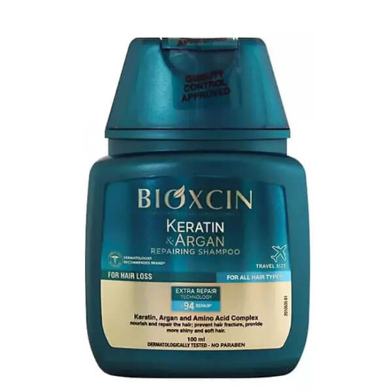  Bioxcin Keratin ve Argan Onarıcı Şampuan 100 ml - 1