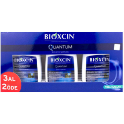 Bioxcin Quantum 3 AL 2 Öde Yağlı Saçlar İçin Şampuan 300 ml Dökülme Önleyici Şampuan - Thumbnail
