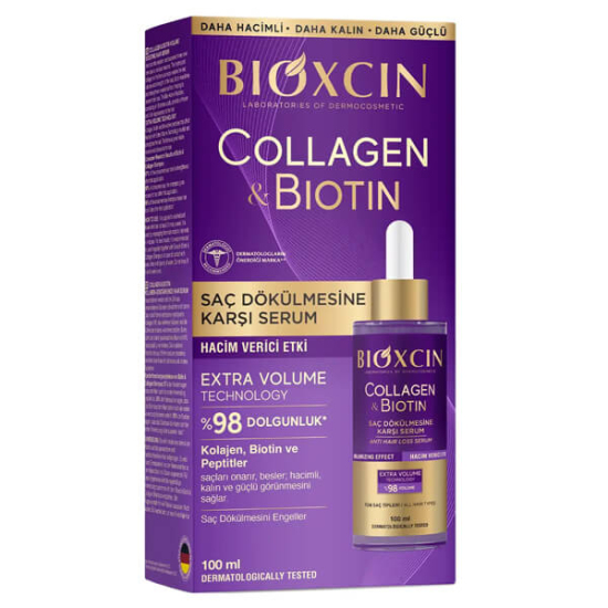  Bioxcin Saç Serum Collagen Biotin 100 ml - 1