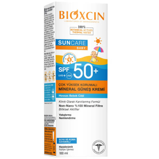  Bioxcin Sun Care Baby Minarel Güneş Kremi SPF50+ 100 ml - 1