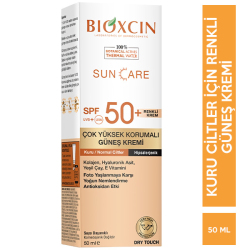 Bioxcin - Bioxcin Sun Care Kuru Ciltler İçin Renkli Güneş Kremi Spf 50 50 ML Bioxcin - Bioxcin Sun Care Kuru Ciltler İçin Renkli Güneş Kremi Spf 50 50 ML