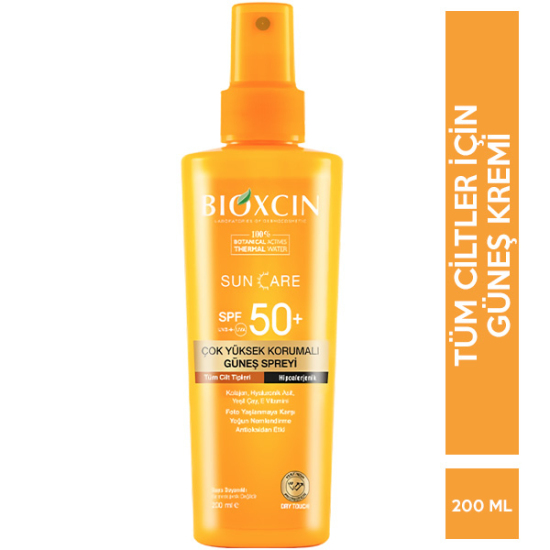 Bioxcin Sun Care Tüm Ciltler için Güneş Spreyi SPF 50+ 200 ml - 1