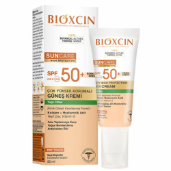 Bioxcin Sun Care Yağlı Ciltler için Renkli Güneş Kremi SPF 50+ 50 ml - Bioxcin
