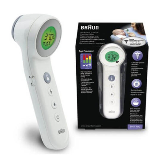  Braun Bnt400 Temassız Alından Ateş Ölçer - 1