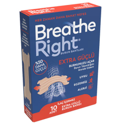 Breathe Right Extra Burun Bandı 10 lu - Breathe Right