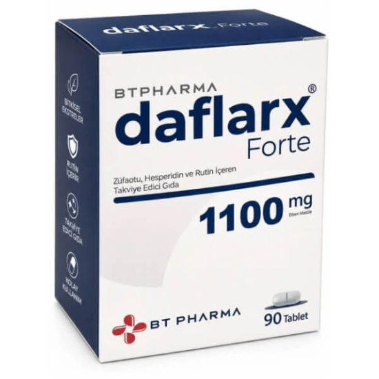 Btpharma Daflarx 1100 mg 90 Tablet - 1