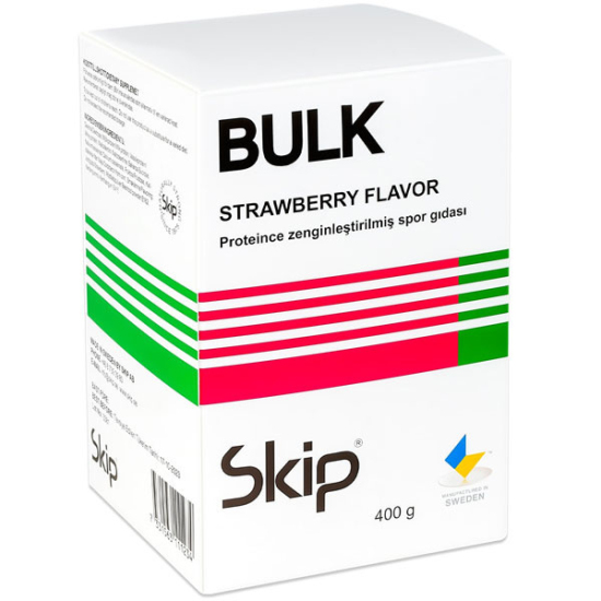Bulk Skip Çilekli Toz Gıda Takviyesi 400 gr - 1