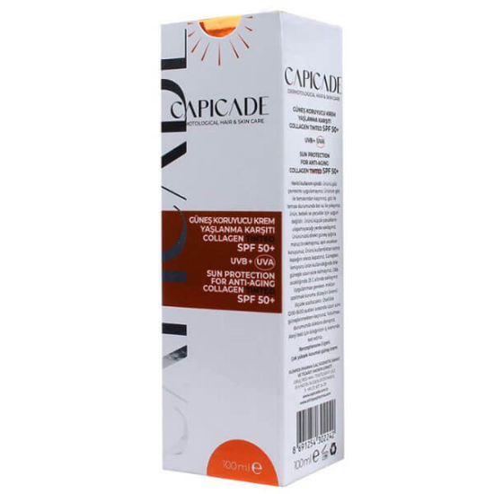  Capicade Güneş Koruyucu Krem Collagen Tinted SPF50+ 100 ml - 1