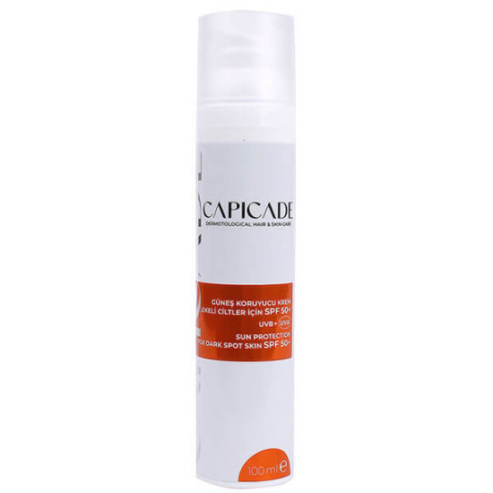  Capicade Güneş Koruyucu Krem Lekeli Ciltler İçin SPF50+ 100 ml - 1