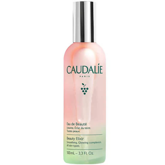 Caudalie Beauty Elixir 100 ml sprey tonik, yeşil üzüm gül ve biberiye esansiyel yağlı, gözenek sıkılaştırıcı ferahlatıcı- 1