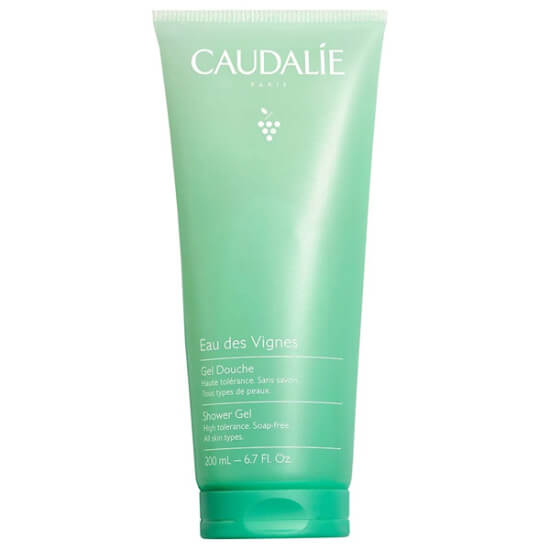 Caudalie Eau Des Vignes duş jeli 200 ml tüp sabunsuz vegan %97 doğal türevli beyaz misk bergamot iris notalı- 1