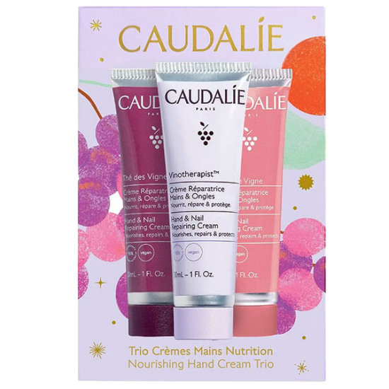 Caudalie El ve Tırnak Kremi Üçlü Set - Vinotherapist + The Des Vignes + Rose De Vigne 3x30 ml - 1