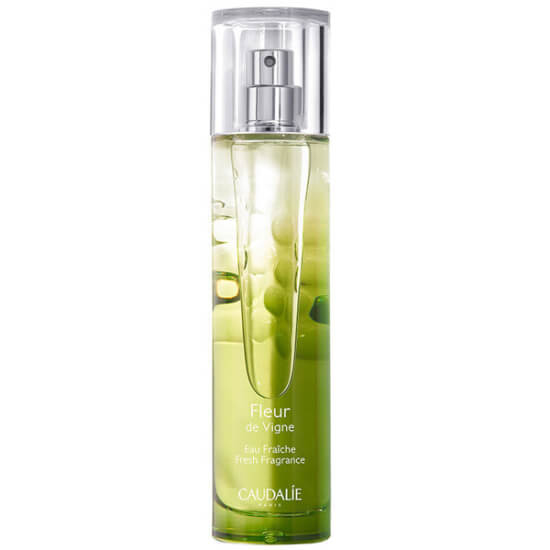 Caudalie Fleur de Vigne Eau Fraîche 50 ml su bazlı parfüm sprey şişe, greyfurt mandalina sedir notalı vegan- 1