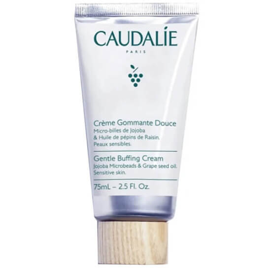 Caudalie Gentle Buffing Cream Peeling 75 ml krem yüz peelingi, üzüm çekirdeği yağı, bal ve mikro jojoba tanecikli tüp- 1