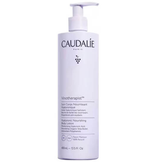 Caudalie Vinotherapist Hyaluronik Vücut Losyonu 400 ml pompalı şişe, hiyalüronik asit organik shea yağı polifenoller- 1